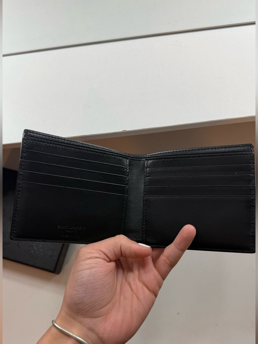 YSL Brown Tortoiseshell Wallet In 2568 Tortbr - Picture 4 of 5